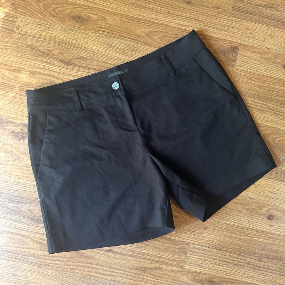 Women’s Black The Limited Size‎ 12  Chino Flat Front Shorts